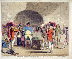 Une nouvelle façon de payer la dette nationale, pub. 21 avril 1786